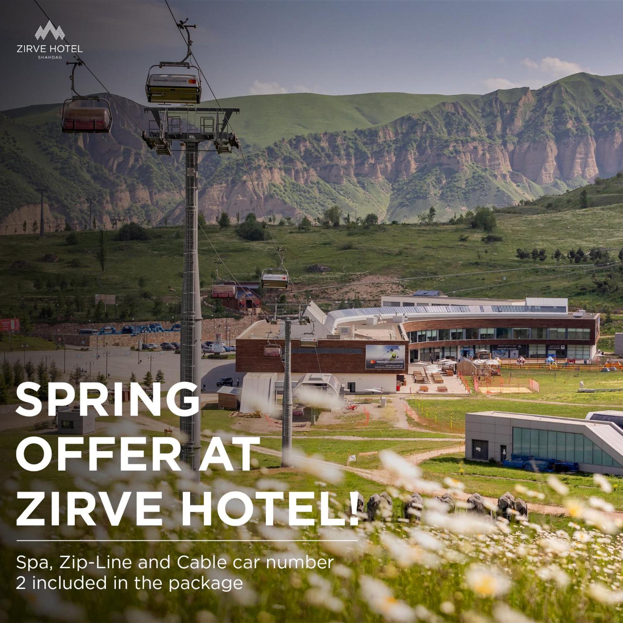 Zirve Hotel Shahdag Eksteriør bilde
